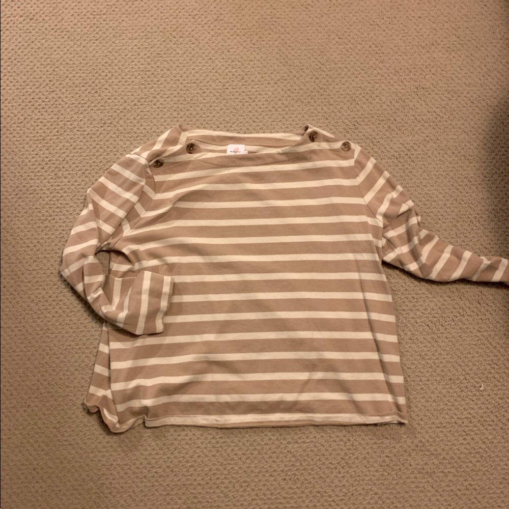 THE NINES by HATCH Maternity Top, Size XL